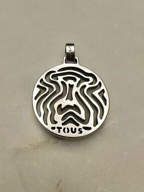 TOUS Sterling Silver Cutout Pendant